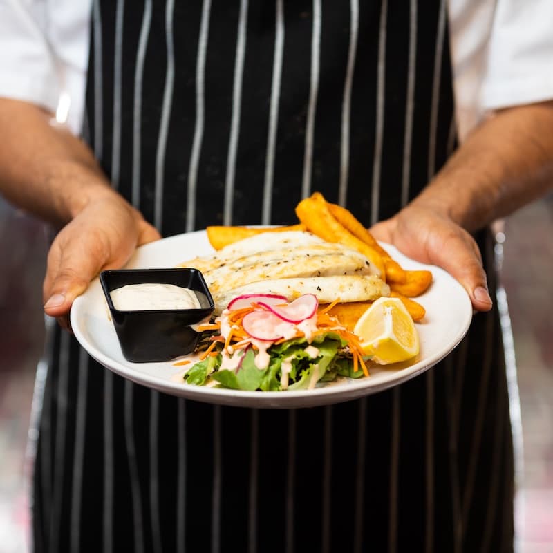photo of beautiffy arrange food